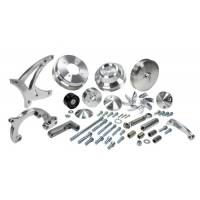March Performance - March Ultra Serpentine Pulley & Bracket Kit, No AC - Image 2