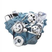 CVF Pontiac Serpentine Conversion Kit- with Power Steering and Alternator Pulleys