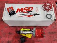 MSD Performance - MSD Pontiac EFI Dual-Sync Billet Distributor, Billet/Red 2384 - Image 3