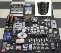 Aluminum IAII Builder Kit by Butler, 700+hp Pump Gas 505-535 cu.in. w/ IAII Block, Ready to Assemble