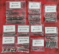 Butler Pontiac Complete Engine Accessory Bolt Kit-Hex Head- Stainless Steel 1969-79 ABO-H-5201