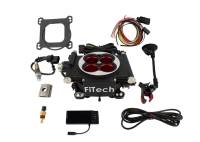 Go EFI 4, Power Adder System by FiTech, Black Finish