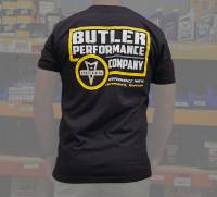 Butler Performance Company Black/Yellow T-Shirt, Small-4XL