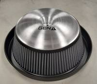 Butler Performance - Pontiac Drop Base Shaker Assembly w/ 4" Cone Shaped Washable Element- TALL for Mega Scoop - Image 1