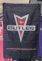 Butler Performance Logo Shop Flag, 2'x3'