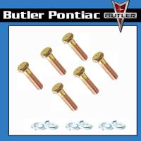 Pontiac Bellhousing Bolt Kit, Grade 8 Hex