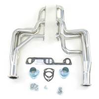 Doug's Headers 1 3/4" 4-Tube Full Length D-Port Headers Pontiac GTO 326-455 68-72 Metallic Ceramic Coating