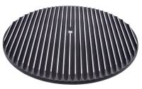 14" Full Finned Round Air Cleaner Top, Black