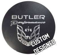 Butler Custom Milled Air Cleaner Lid, Choose Your Look, 14"