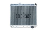 Cold Case - Cold Case 64-65 Pontiac GTO Tempest LeMans Aluminum Radiator, Fits cars equipped with factory AC radiatorsupports only, (AT or MT) CCR-GPG22 - Image 4