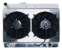 Cold Case - Cold Case 64-67 Pontiac GTO Super Duty Aluminum Radiator Shroud Fan Kit, Fits cars equipped with factory AC radiatorsupports only/AC, AT or MT  CCR-GPG38ASK - Image 6