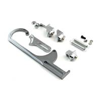 Speedmaster® Carburetor Throttle Cable Bracket Kit - Polished w/ Return Springs and Mount