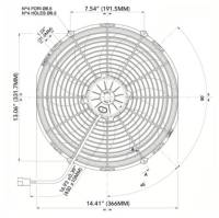 Butler Performance - 1968 to 1977 Pontiac A-Body dual 14 inch Fan Shroud Kit for ColdCase GMA42 - Image 13