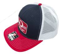 Butler Performance - Pontiac Classic Hat, 5 Panel, Navy/Red/White, Adjustable, 112FP - Image 2