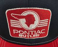 Butler Performance - Pontiac Classic Hat, 5 Panel, Navy/Red/White, Adjustable, 112FP - Image 4