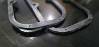 Pontiac Rubber Steel Core Valve Cover Gaskets 3/16", Pair