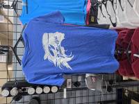 Pontiac Girl - Pontiac Girl Crew Neck T-Shirt, Royal Blue - Image 2