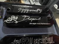 Butler Performance - Butler Performance CUSTOM LOGO CNC Engraved Late Model Pontiac/LS Aluminum Valve Covers (Set) BFA-VC-CUSTOM - Image 2