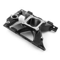 Butler Pontiac 326-455 Hurricane Intake Manifold, Black Finish