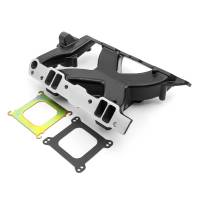 Butler Performance - Butler Pontiac 326-455 Hurricane Intake Manifold, Black Finish - Image 4