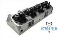 Butler Performance "Ram Air Port" CNC Machined Aluminum Pontiac 87cc Cylinder Heads, (Pair)