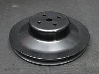 Pontiac Single Groove Water Pump Pulley-1964-1967, Black