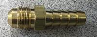 6AN to 3/8 Hose Barb-Brass Fitting