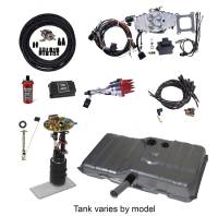Butler Performance Complete EFI Solution w/Ignition Kit w/ Edelbrock Ez-Street, EFI Ready Fuel Tank w/Complete In-Tank Fuel System