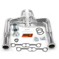 Doug's Headers - Doug's Headers 1 7/8" 4-Tube Full Length Round Port Headers Pontiac Firebird 326-455 70-81 Metallic Ceramic Coating - Image 3