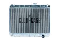 Cold Case - Cold Case 64-65 Pontiac GTO Tempest LeMans TRIPOWER Aluminum Performance Radiator. Fits cars equipped with factory Non AC radiators supports only, (AT) Cars . CCR-GPG19A - Image 9