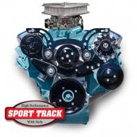 March Performance - March "Sport Track" Serpentine System Kit, '64 up GTO, '70 up FB, w/Power Steering, Black or Silver MAR-13215 - Image 3