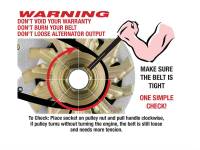 Power Master - Powermaster GM 12SI 100 amp 1 wire Polished Alternator POW-27294 - Image 8