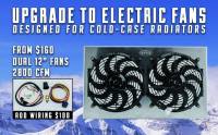 Cold Case - Cold Case 64-67 Pontiac GTO Super Duty Aluminum Radiator Shroud Fan Kit, Fits cars equipped with factory AC radiatorsupports only/AC, AT or MT  CCR-GPG38ASK - Image 20