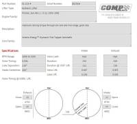 Comp Cams - Comp Cams XTREME ENERGY XE256H Hydraulic Flat Tappet Cam and Lifter Kit CCA-CL-51-221-4 - Image 6