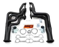 Doug's Headers - Doug's Headers 1 7/8" 4-Tube Full Length Round Port Headers Pontiac GTO 326-455 64-72 Black - Image 3