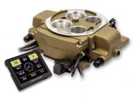 Holley - Holley Sniper EFI Quadrajet Self-Tuning w/ handheld EFI monitor, Classic Gold Finish - Image 6