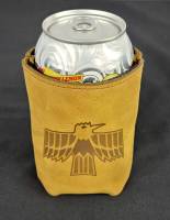 Butler Performance - Top Grain Leather Can Cooler, Insulated, Custom Laser Logo - Image 26