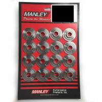 Manley - Manley 1.400" Titanium Retainer- 10 degree, 1.070" Step 1.400 to 1.500 Springs Set/16 - Image 2