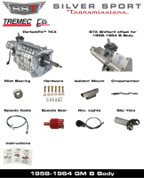 SST - 58-64 B-Body, SST Tremec Perfect-Fit 5 Speed TKX Transmission Kit, Manual to TKX - Image 3