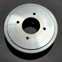 Ram Air Restorations - Pontiac 2-Groove 1968-70 Crank Pulley- Billet Finish - Image 3