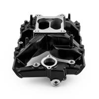 Butler Performance - Butler Pontiac 326-455 Crosswind Intake Manifold, Black Finish - Image 8