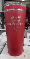Butler Performance - Butler Pontiac Logo 26oz Iceshaker Flex Bottle, Red, No Handle - Image 2