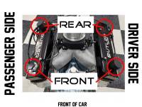 Butler Performance - Pontiac Custom Fab Aluminum Valve Covers, Raw or Black, 3 1/2, Choose Your Options (Set) BPI-TVC-FAB - Image 43