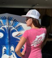 Pontiac Girl - Pontiac Girl Low Profile Trucker Style Hat - Image 8
