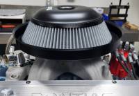 Butler Performance - Pontiac Drop Base Shaker Assembly w/ 3" Cone Shaped Washable Element, Black- for use with Edelbrock RPM Intake for '73 to '79 (326-455) Trans Am - Image 6