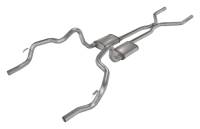 Pypes Exhaust - 1970-1974 F/X-Body 2.5 Inch Crossmember Back Exhaust System With H-Bomb H-Pipe 409 Stainless - Image 5