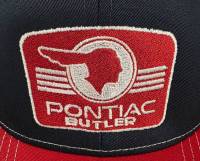 Butler Performance - Pontiac Classic Hat, 5 Panel, Navy/Red/White, Adjustable, 112FP - Image 8
