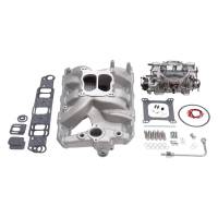 Edelbrock - Single-Quad Manifold and carb Kit for 1965-79 Pontiac 389-455 - Image 3