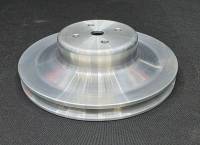 Ram Air Restorations - Pontiac Single Groove Water Pump Pulley-1964-1967, Billet - Image 2
