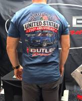 Butler Performance - America 250th Anniversary T-Shirt, Blue, Medium-3XL - Image 2